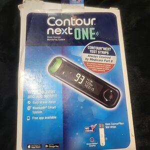 Next ONE Blood Glucose Monitoring System - Black and Green